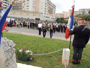 2022 10 23 TOULON CEREMONIE DU 38 EME ANNIVERSAIRE DE L ATTENTAT DU DRAKKAR A BEYROUTH (92)